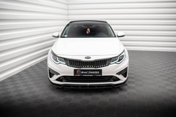 Maxton Design Frontansatz V.1 schwarz Hochglanz - Kia Optima MK4 Facelift