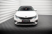 Maxton Design Front extension V.1 gloss black - Kia Optima MK4 Facelift