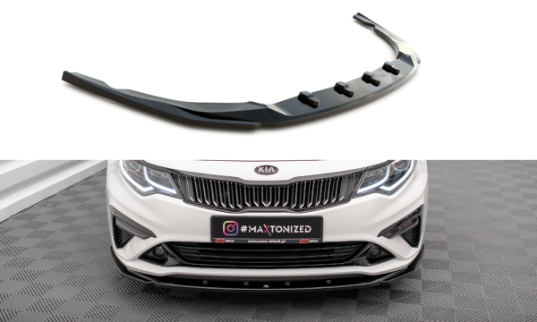 Maxton Design Frontansatz V.2 schwarz Hochglanz - Kia Optima MK4 Facelift