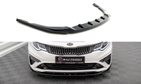 Maxton Design Front extension V.2 gloss black - Kia Optima MK4 Facelift