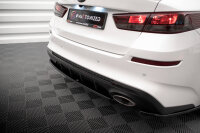 Maxton Design Heckansatz Flaps Diffusor V.1 schwarz Hochglanz - Kia Optima MK4 Facelift