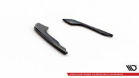 Maxton Design Rear extension Flaps Diffusor V.2 gloss black - Kia Optima MK4 Facelift