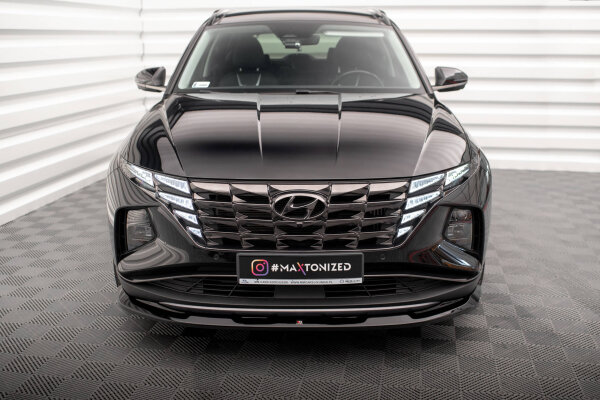 Maxton Design Frontansatz V.1 schwarz Hochglanz - Hyundai Tucson MK4