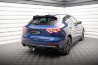 Maxton Design Middle diffuser rear extension DTM Look gloss black - Maserati Levante GTS MK1