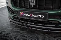 Maxton Design Frontansatz V.2 schwarz Hochglanz - Maserati Levante MK1