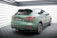 Maxton Design Middle diffuser rear extension DTM Look gloss black - Maserati Levante MK1