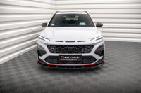 Maxton Design Frontansatz V.2 schwarz Hochglanz - Hyundai...