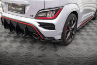 Maxton Design Heckansatz Flaps Diffusor V.1 schwarz Hochglanz - Hyundai Kona MK1