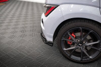 Maxton Design Heckansatz Flaps Diffusor V.2 schwarz Hochglanz - Hyundai Kona MK1