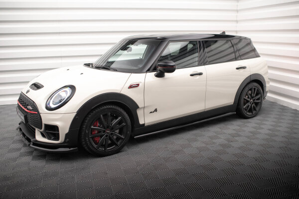 Maxton Design Seitenschweller Ansatz schwarz Hochglanz - Mini Cooper Clubman John Cooper Works F54 Facelift