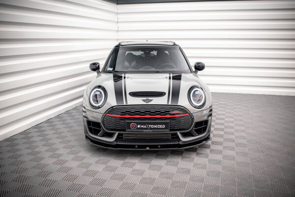 Maxton Design Front extension V.2 gloss black - Mini Cooper Clubman John Cooper Works F54