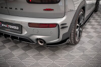 Maxton Design Heckansatz Flaps Diffusor V.2 schwarz Hochglanz - Mini Cooper Clubman John Cooper Works F54