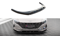 Maxton Design Front extension gloss black - Hyundai Elantra MK7