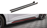 Maxton Design Side skirts extension V.1 + Flaps gloss...