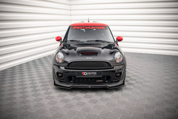 Maxton Design Frontansatz V.2 schwarz Hochglanz - Mini Cooper John Cooper Works R56