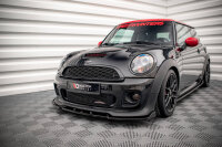 Maxton Design Front extension V.3 gloss black - Mini Cooper John Cooper Works R56