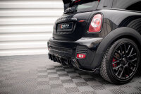 Maxton Design Diffusor Heckansatz schwarz Hochglanz - Mini Cooper John Cooper Works R56