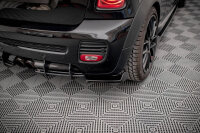 Maxton Design Heckansatz Flaps Diffusor V.2 schwarz Hochglanz - Mini Cooper John Cooper Works R56