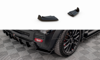 Maxton Design Heckansatz Flaps Diffusor V.3 schwarz Hochglanz - Mini Cooper John Cooper Works R56