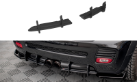 Maxton Design Street Pro Rear Bumper black-red - Mini...