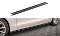 Maxton Design Side skirts extension V.2 gloss black -...