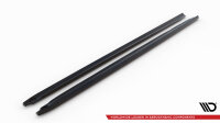 Maxton Design Side skirts extension V.2 gloss black - Audi A5 / A5 S-Line / S5 Coupe 8T