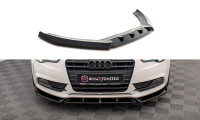 Maxton Design Front extension V.1 gloss black - Audi A5...