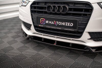 Maxton Design Frontansatz V.1 schwarz Hochglanz - Audi A5 Coupe 8T Facelift