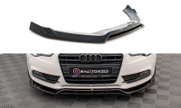 Maxton Design Front extension V.2 gloss black - Audi A5...