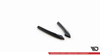 Maxton Design Heckansatz Flaps Diffusor schwarz Hochglanz - Audi A5 Coupe 8T Facelift