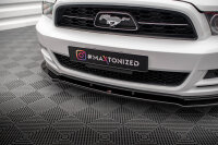 Maxton Design Frontansatz schwarz Hochglanz - Ford Mustang MK5 Facelift