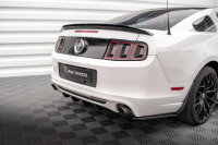 Maxton Design Diffusor Rear extension gloss black - Ford Mustang MK5 Facelift