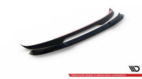 Maxton Design Attachment Rear Spoiler Cap gloss black - Ford Edge MK2