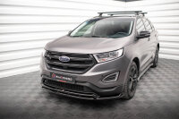 Maxton Design Front extension gloss black - Ford Edge MK2