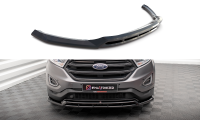 Maxton Design Front extension gloss black - Ford Edge MK2