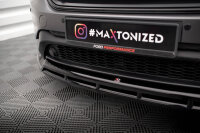 Maxton Design Front extension gloss black - Ford Edge MK2