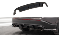 Maxton Design Diffusor Rear extension gloss black - Ford...