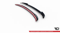 Maxton Design Attachment Rear Spoiler Cap gloss black - Skoda Karoq Sportline MK1 Facelift