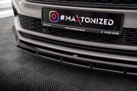 Maxton Design Frontansatz schwarz Hochglanz - Skoda Karoq Sportline MK1 Facelift