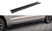 Maxton Design Side skirts extension gloss black - Skoda...