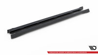 Maxton Design Side skirts extension gloss black - Skoda Karoq Sportline MK1 Facelift