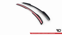 Maxton Design Attachment Rear Spoiler Cap gloss black - Jaguar F-Type MK1 Facelift