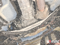 Ultra Racing Strebe vorn unten 2-Punkt - 21+ Toyota GR86...