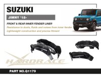 Hardrace Front/Rear Inner Fender Liner - 18+ Suzuki Jimny...