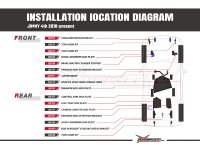 Hardrace Front/Rear Inner Fender Liner - 18+ Suzuki Jimny