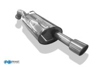 FOX final silencer - 1x90 Typ 16 - VW Golf 4 with...