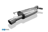 FOX final silencer - 1x90 Typ 16 - VW Golf 4 with...