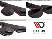 Maxton Design Front extension V.1 gloss black - 20+ Audi Q5 S-Line / 20+ Audi SQ5 SUV/Sportback