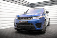 Maxton Design Front extension V.1 gloss black - 15-18 Land Rover Range Rover Sport SVR MK2