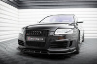 Maxton Design Frontansatz V.2 schwarz Hochglanz - 07-10 Audi RS6 Avant C6